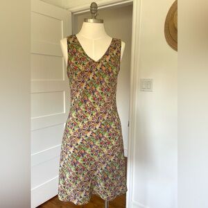 90’s Floral Sleeveless Dress